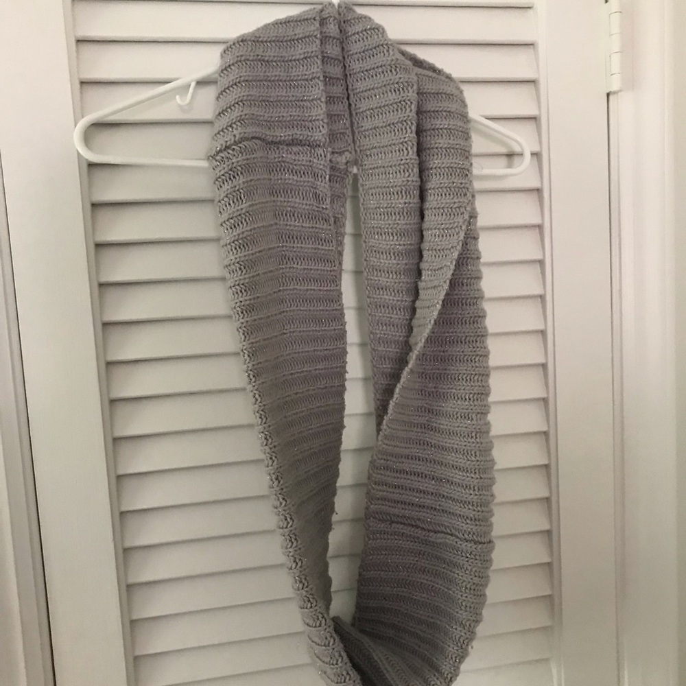 Gray Infinity Scarf